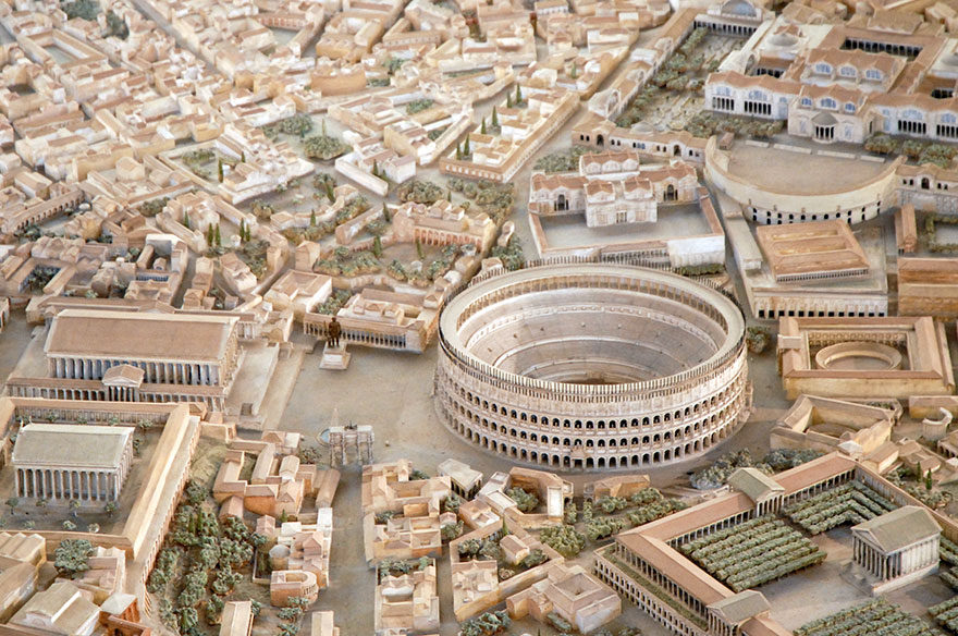 Rome Antique, dans une incroyable et splendide maquette