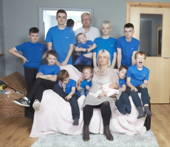 Parents de 10 garçons ils ont une fille
