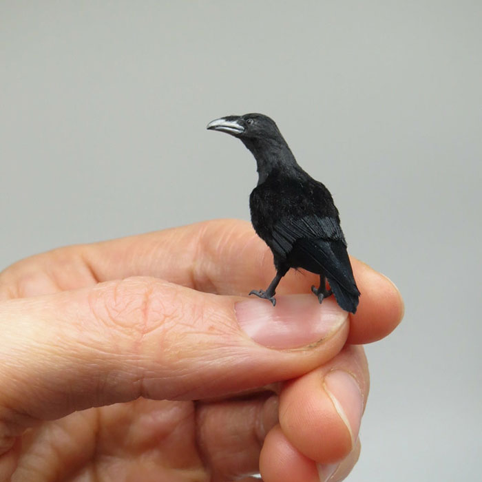 Les animaux miniatures de Fanni Sandor sont supers!